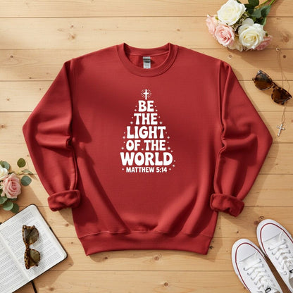 Be the light of the world Crewneck Sweatshirt