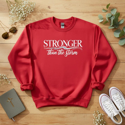 Stronger than the storm Crewneck Sweatshirt