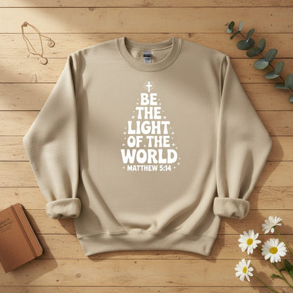 Be the light of the world Crewneck Sweatshirt