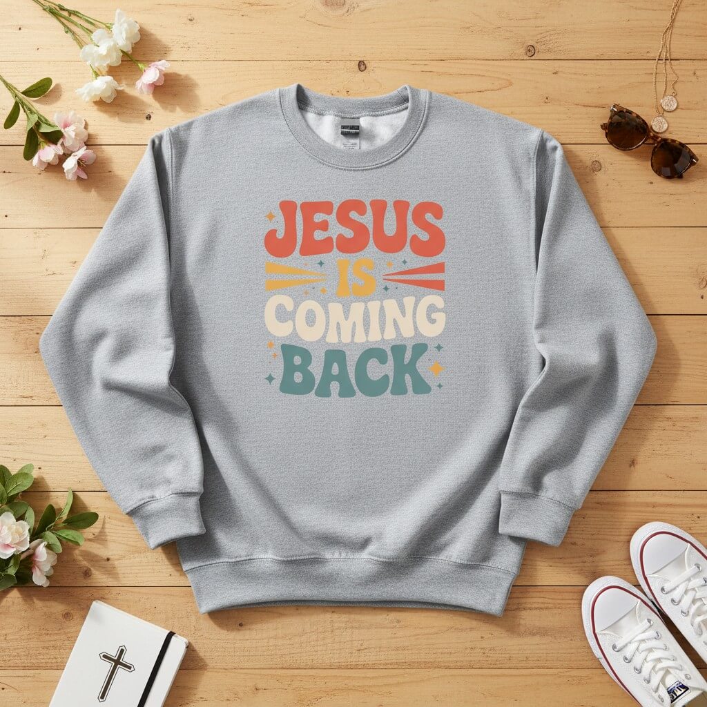 Jesus Is Coming Back Crewneck Sweatshirt