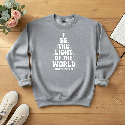 Be the light of the world Crewneck Sweatshirt