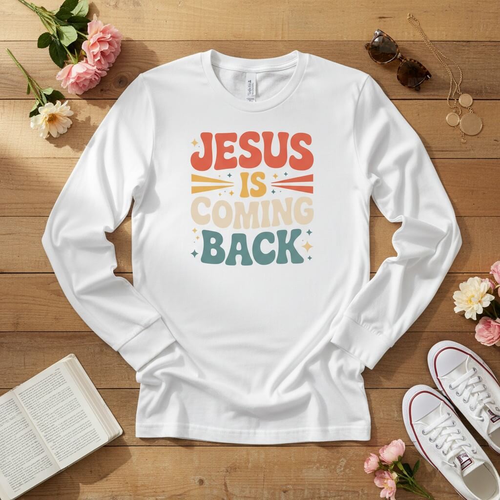 Jesus Is Coming Back Long Sleeve Tee
