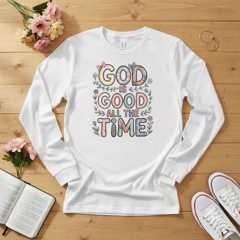 God is good all the time Long Sleeve Tee