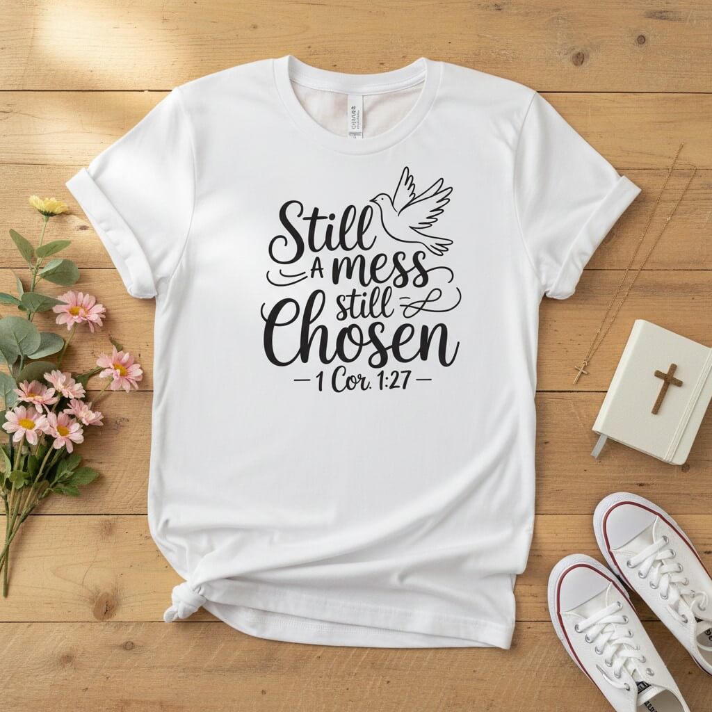 Still a mess still chosen T-shirt