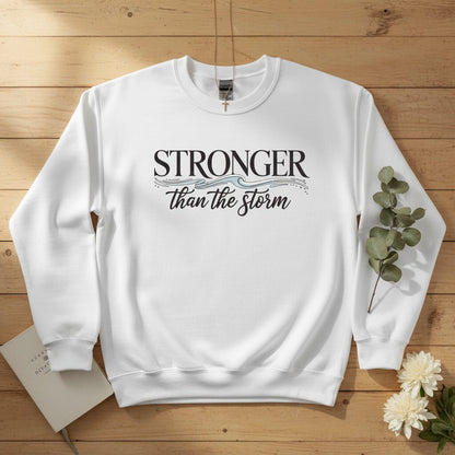 Stronger than the storm Crewneck Sweatshirt
