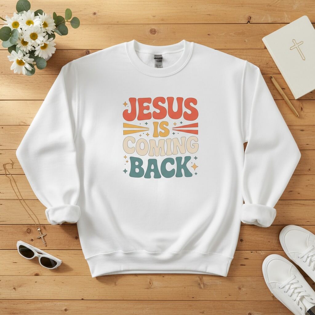 Jesus Is Coming Back Crewneck Sweatshirt