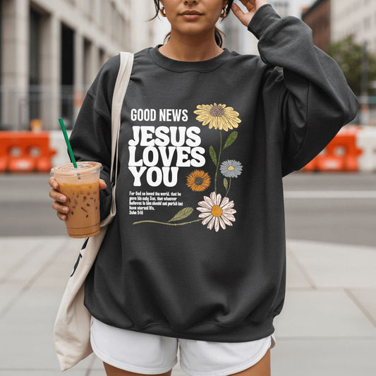 Jesus Love You Crewneck Sweatshirt
